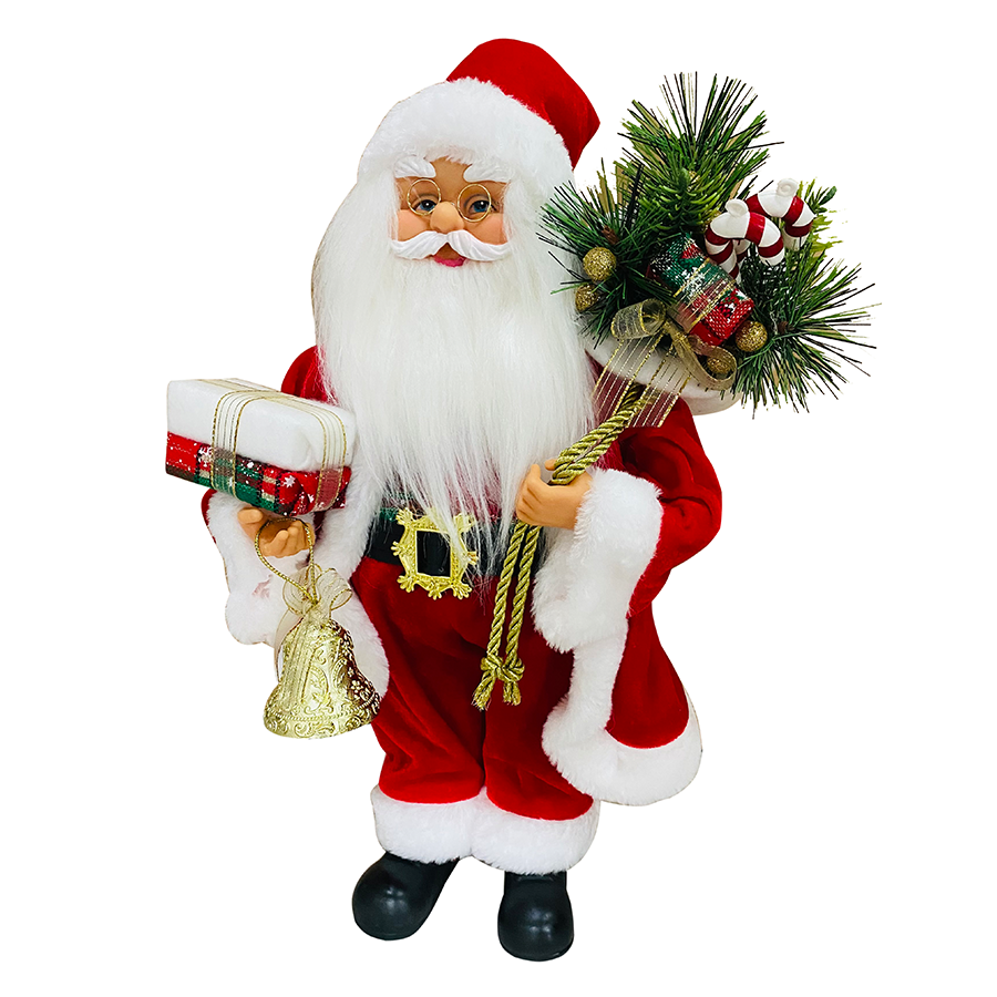 30 cm Standing Santa