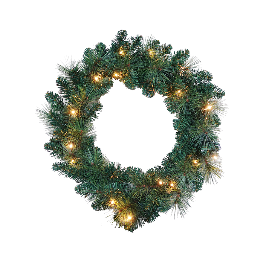 Sikang Pine Wreath 20LED Lights 80 Tips
