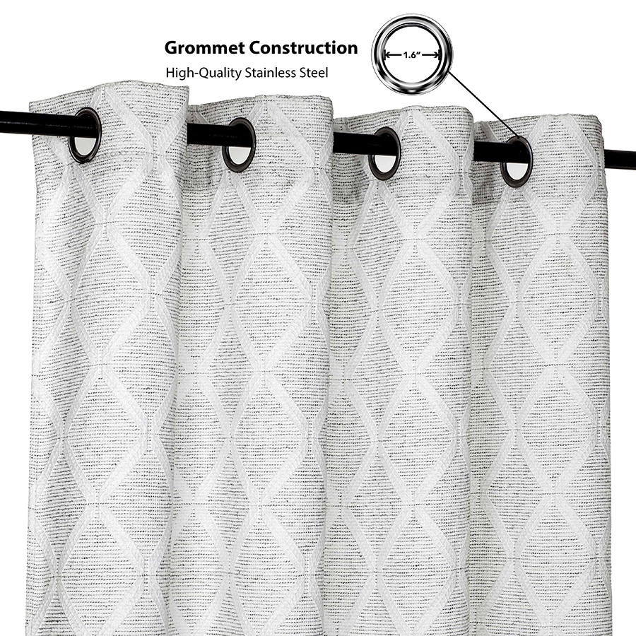 Bergit Grey Curtain