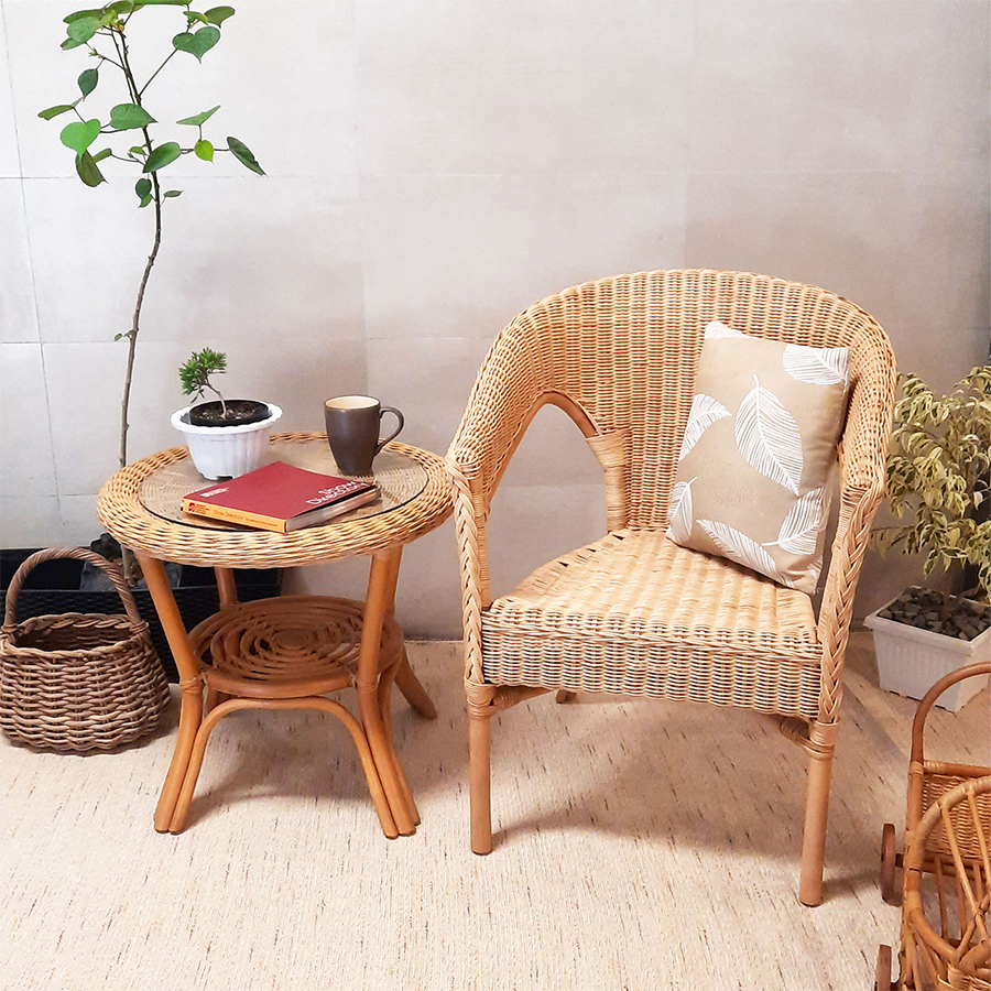 Mandaue foam rattan deals chair