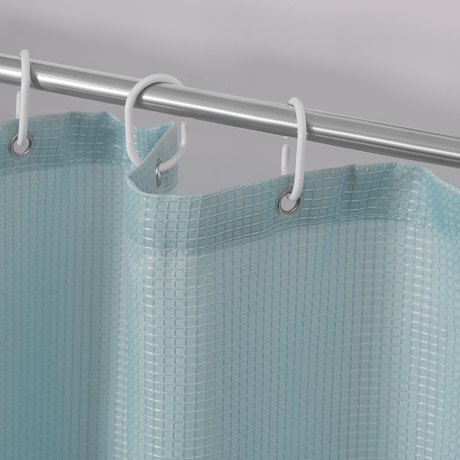 Marin Blue Shower Curtain Set