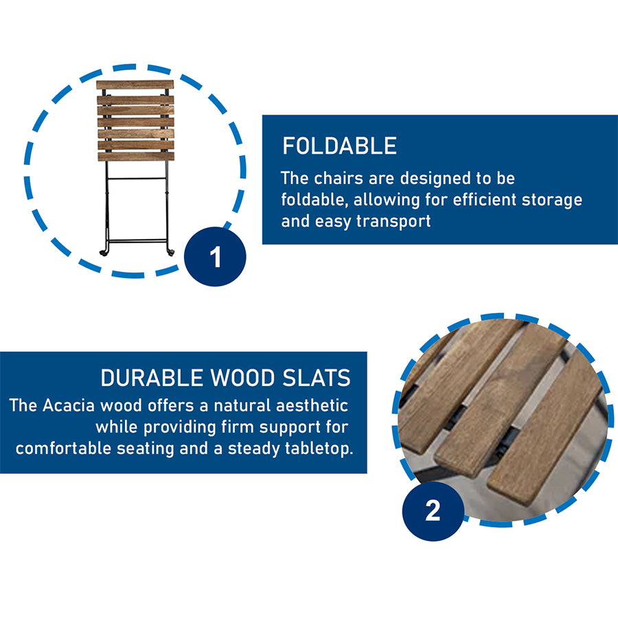 Ivy 4 Seater Outdoor Dining Set