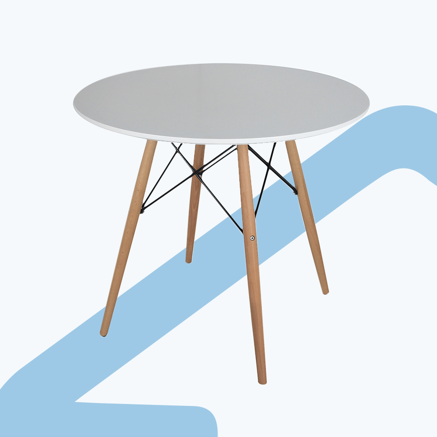Clarisse 2 Seater Round Dining Table