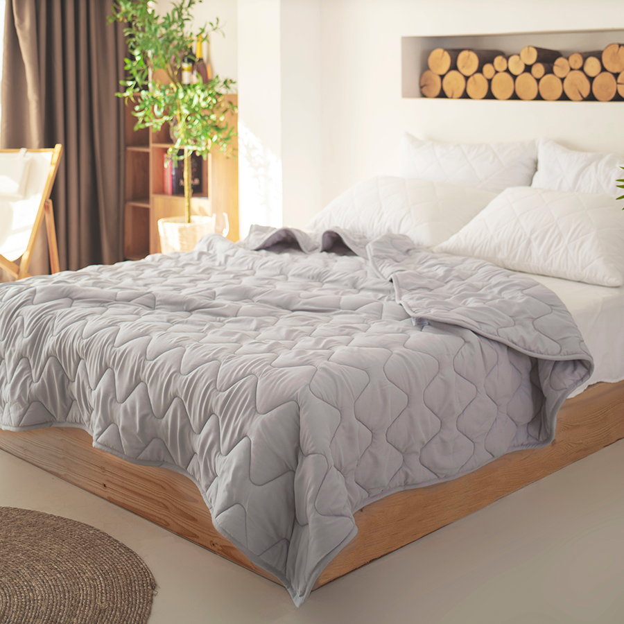 Comforter & Duvet Insert Gray