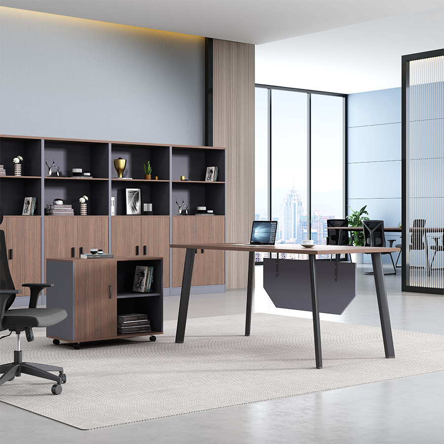Alice 160 cm Executive Desk with Mobile Cabinet