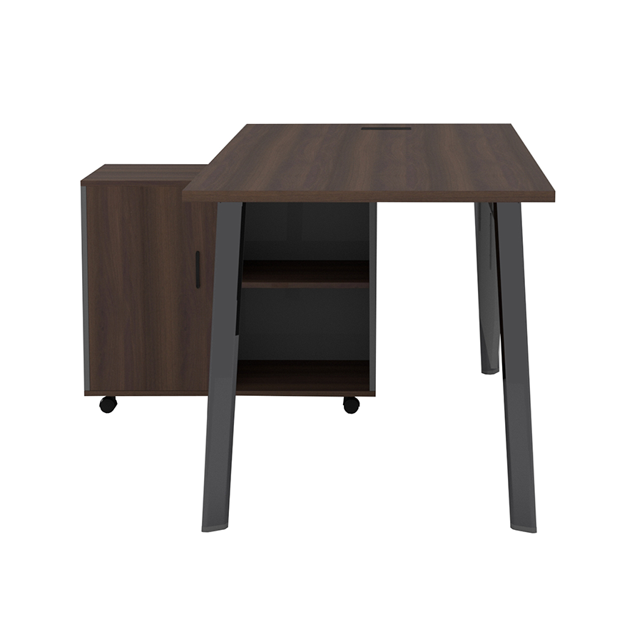 Alice 160 cm Executive Desk with Mobile Cabinet