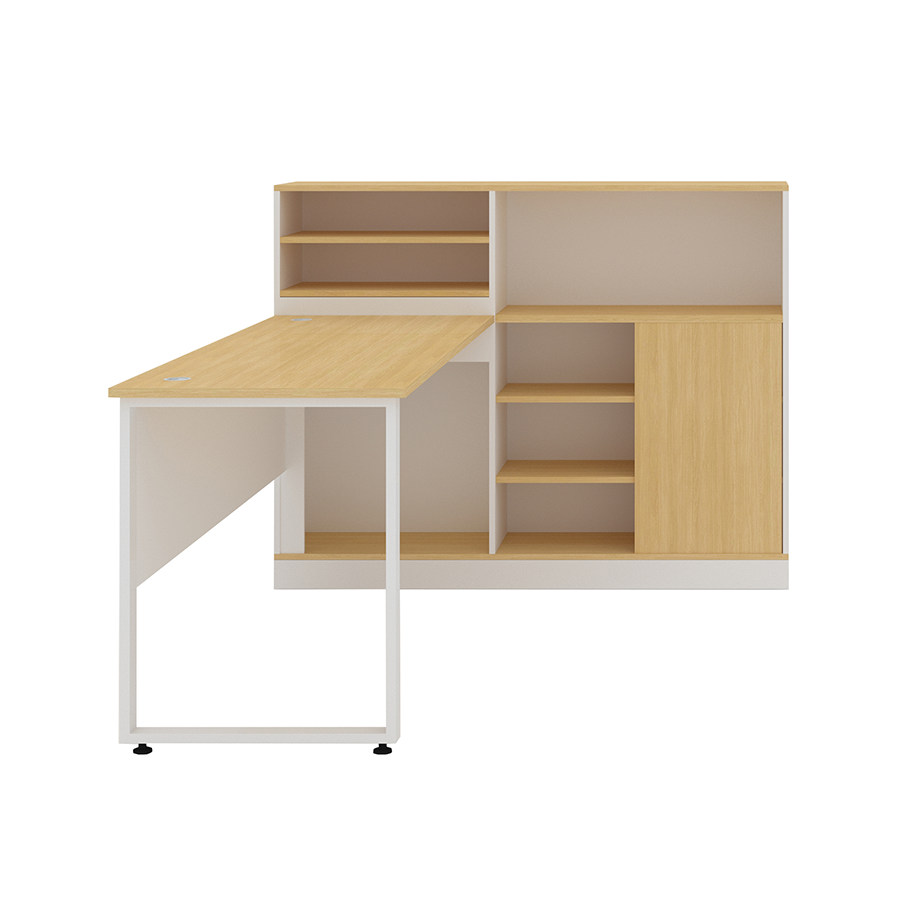 Rollins 1S Desk with Storage Cabinet