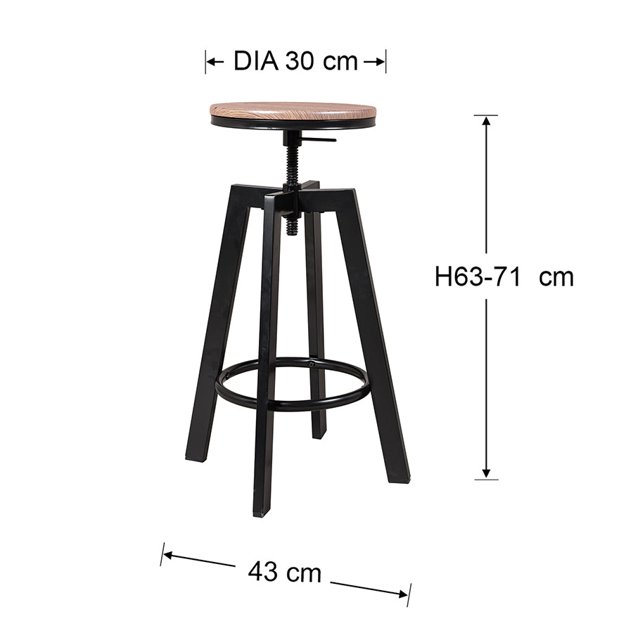 Casimir Adjustable Bar Stool