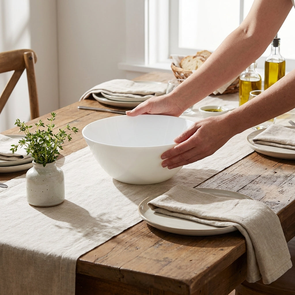Misha Deep Salad Bowl