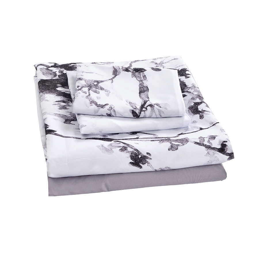 Karina Deluxe Printed Sheet 4pc Set