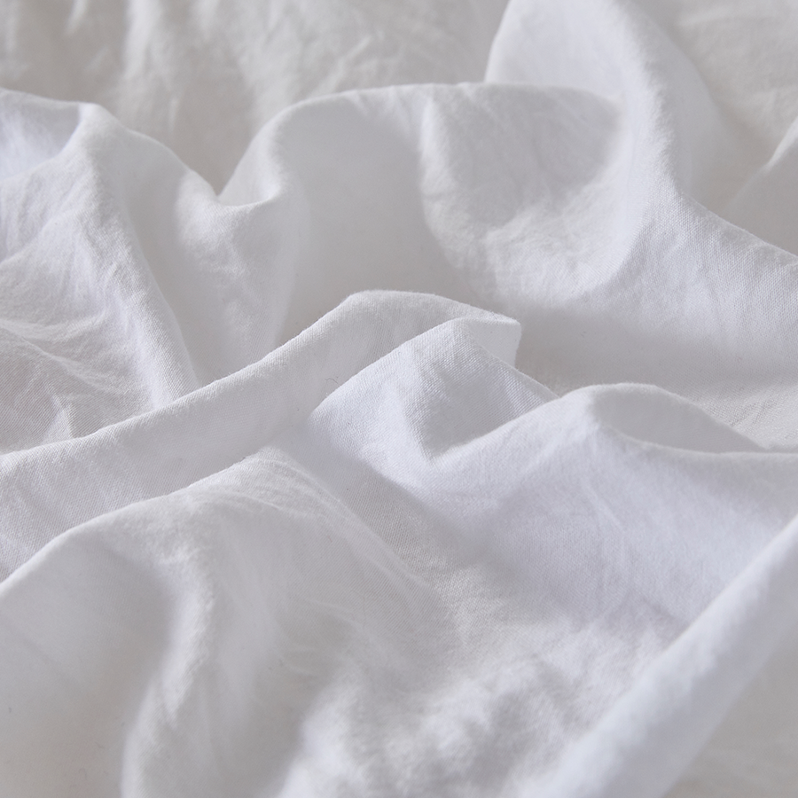 Super Soft White Fitted Sheet