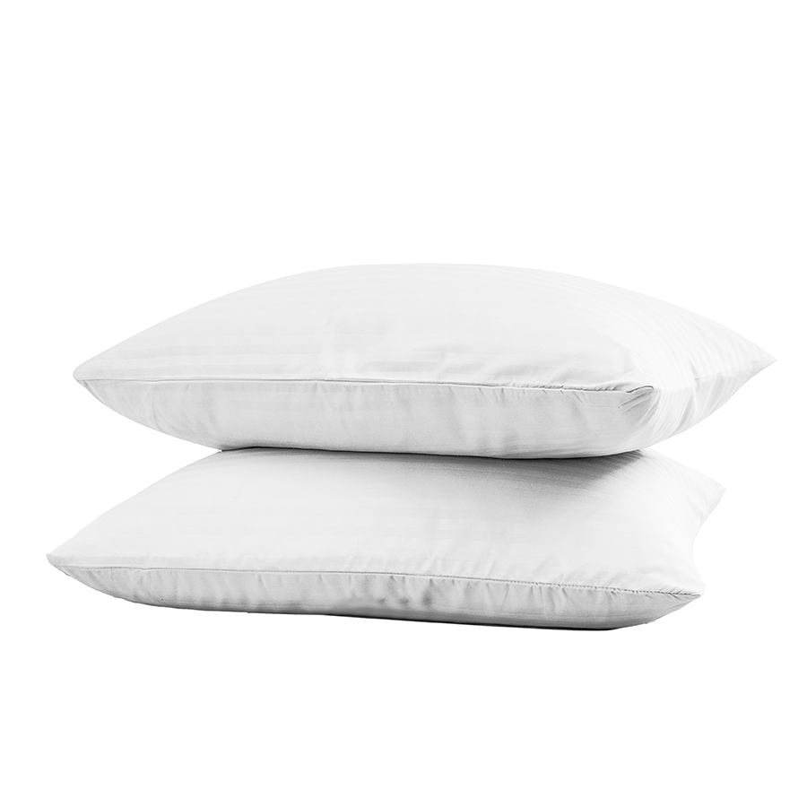 Deluxe White Plain Pillowcases