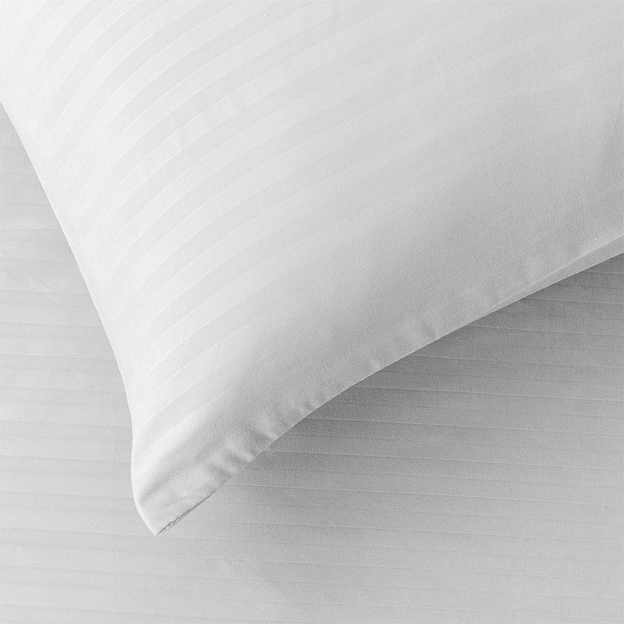 Deluxe White Plain Sheet 3pc Set