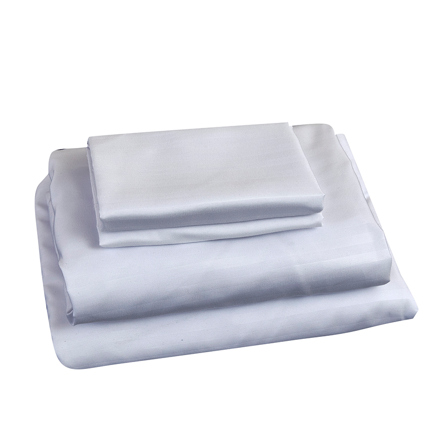 Deluxe White Plain Sheet 4pc Set