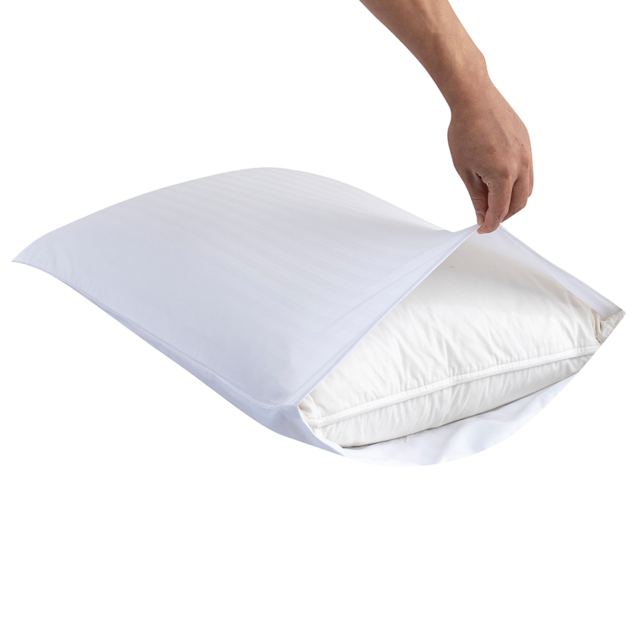 Deluxe White Plain Pillowcases