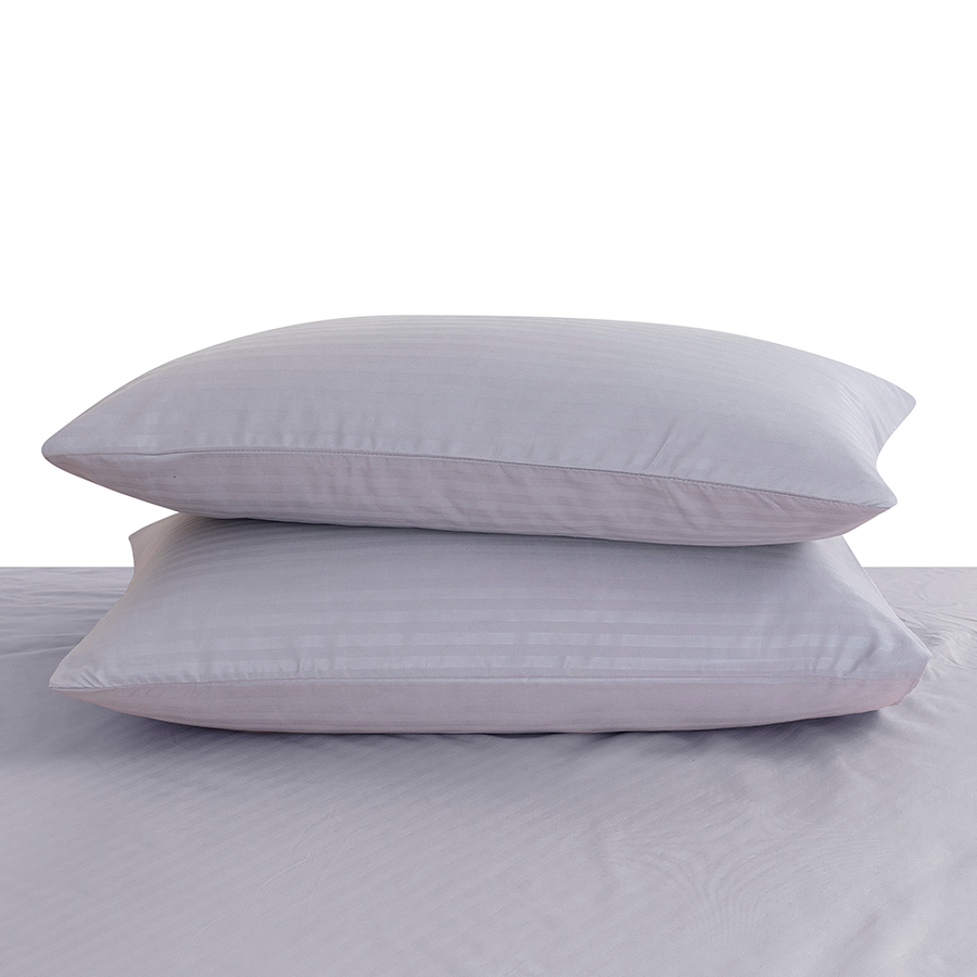 Deluxe Gray Plain Pillowcases