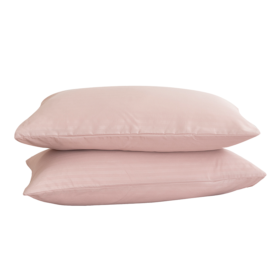 Deluxe Rose Dust Plain 3pc Sheet Set