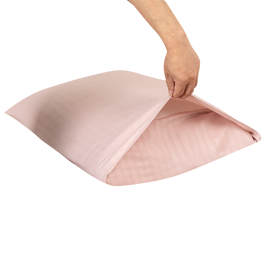 Deluxe Rose Dust Plain 3pc Sheet Set