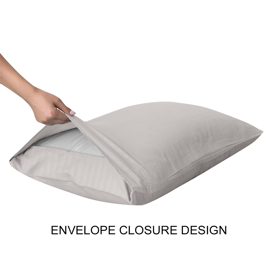 Deluxe Espresso Plain Pillowcases