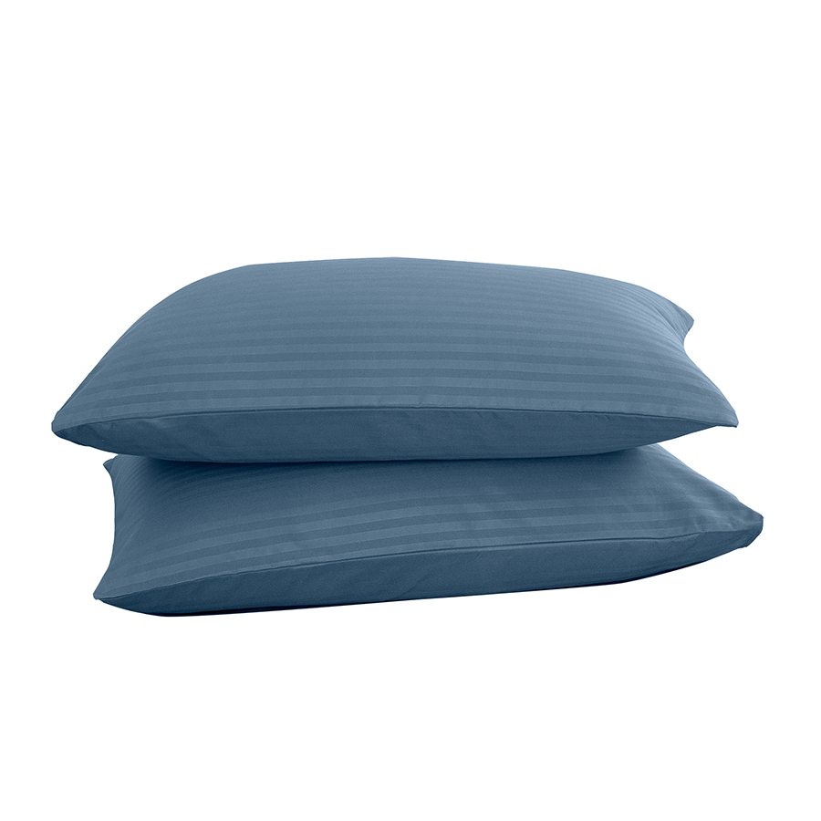 Deluxe Cool Gray Plain Pillowcases