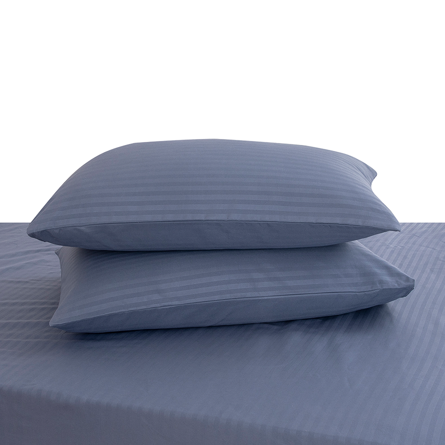 Deluxe Cool Gray Plain Pillowcases