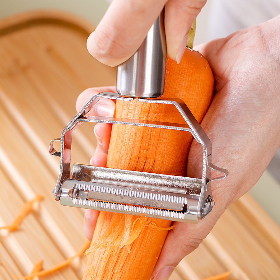 Ian Stainless Steel 2 in 1 Peeler