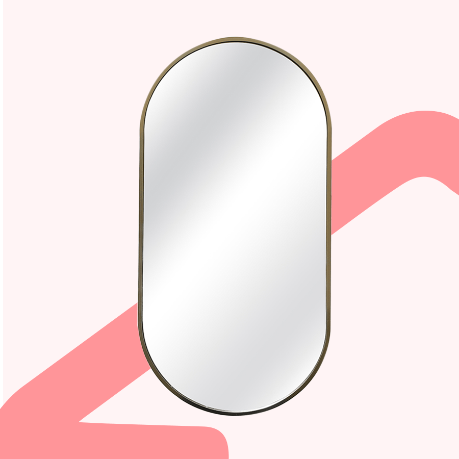 Janke Gold Pill Wall Mirror