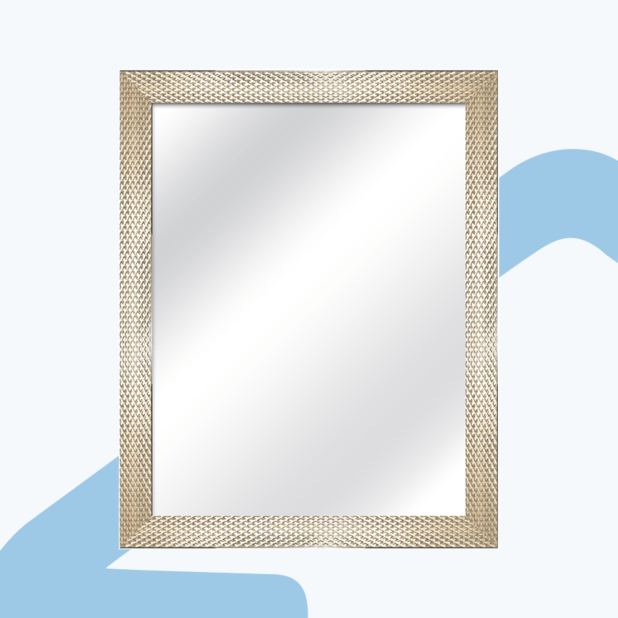 Janen Gold Wall Framed Mirror