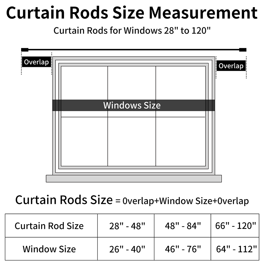 Tana Heavy-Duty Curtain Rod