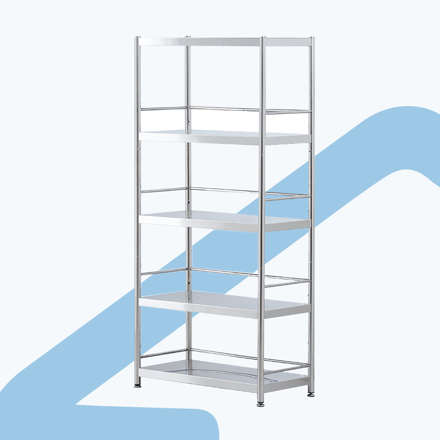 Weston 80 SS 5 Tier Metal Rack