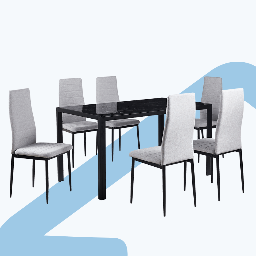 Nadine 6 Seater Dining Set