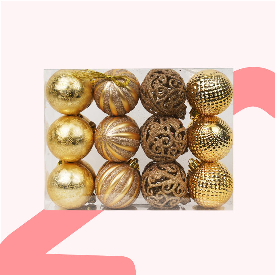 Eve Gold 6cm 24pc