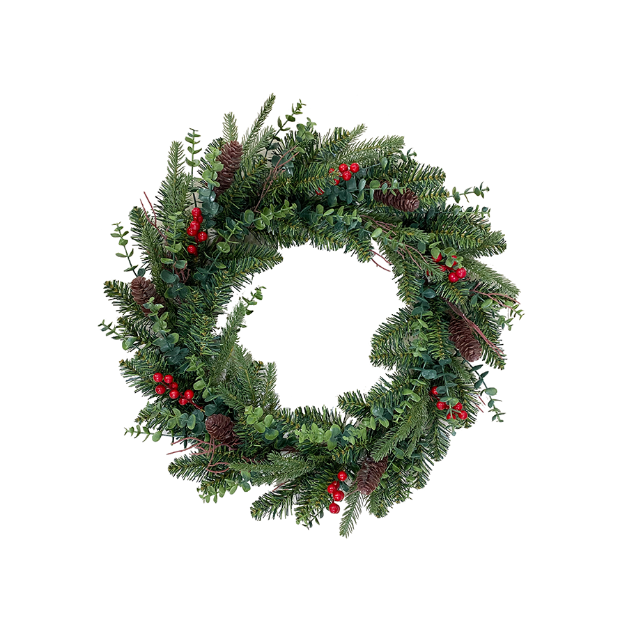 Jack Pine Wreath with Berries