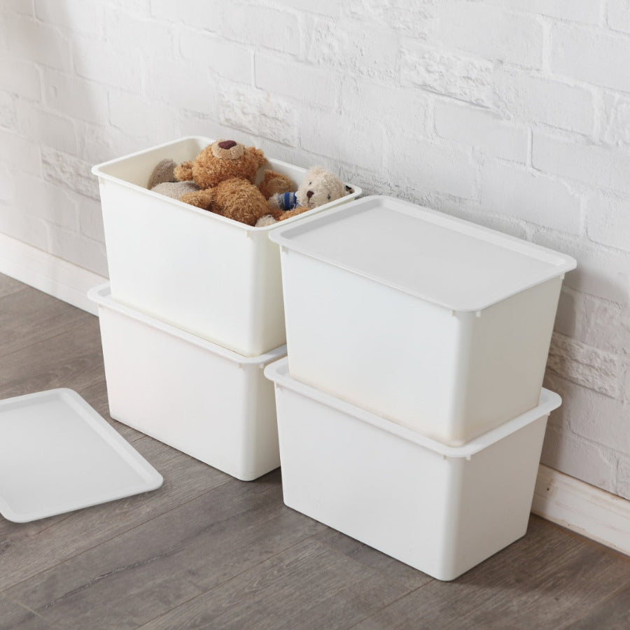 Mattis Storage Box with Lid - 37.5x25.5x22 cm