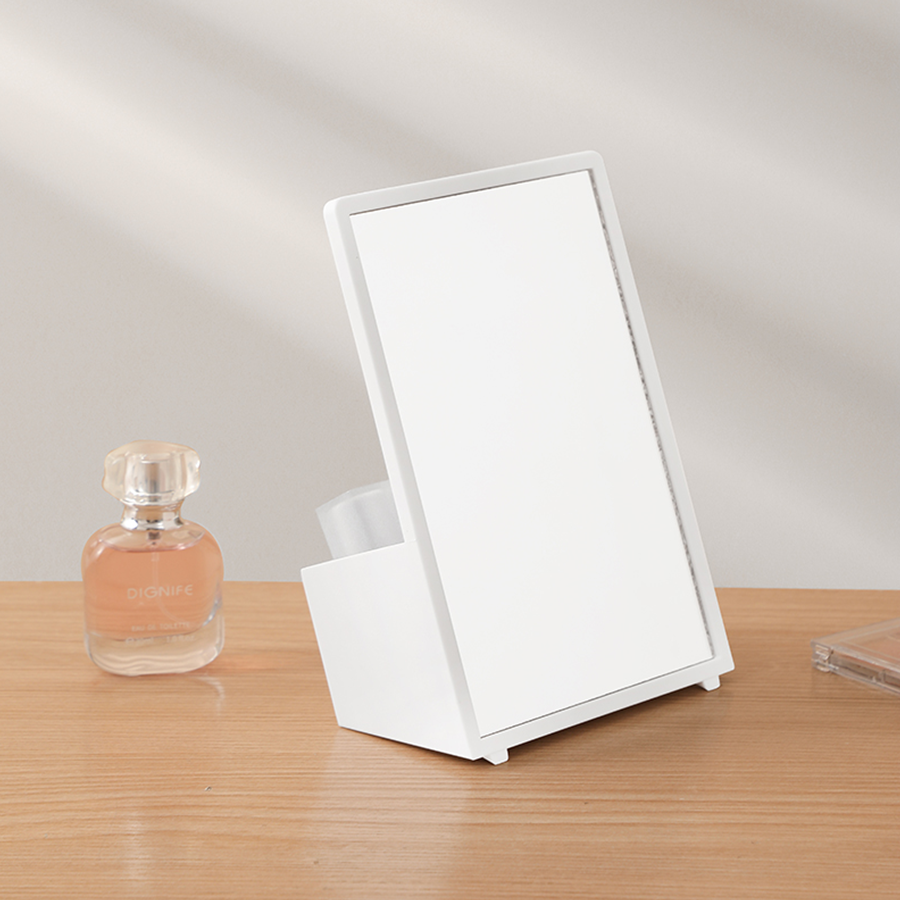 Gal Table Mirror with Organizer