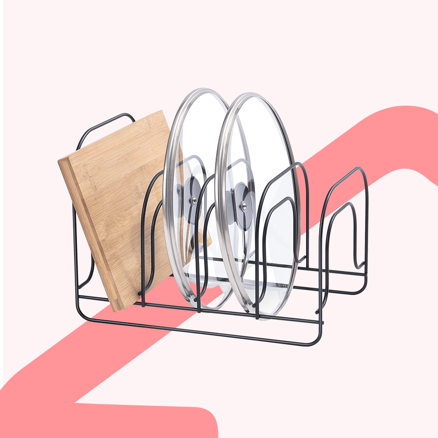 Ellis Cutting Board & Pot Lid Rack