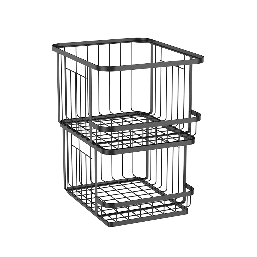 Miles Stackable Basket - 2 tier