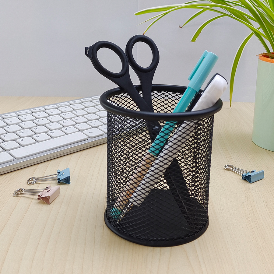 Rald Metal Mesh Pen Holder