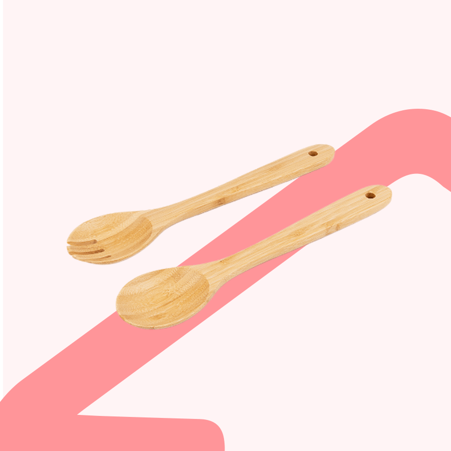 Rodon Bamboo Salad Server Set