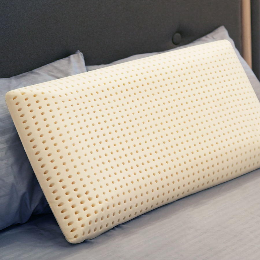 Natural Latex Pillow with Removable Cover