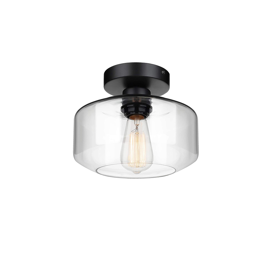 Manci Semi-flush Glass Mount Light