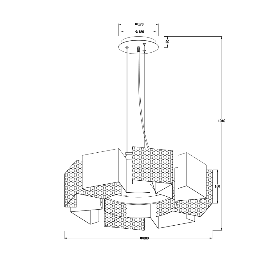 Lidia Modern Light Fixture