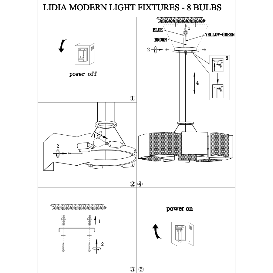 Lidia Modern Light Fixture