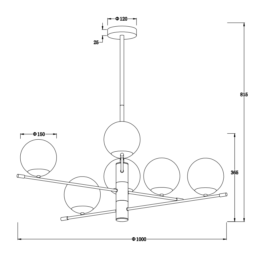 Leva Modern Light Fixture