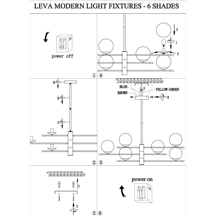 Leva Modern Light Fixture