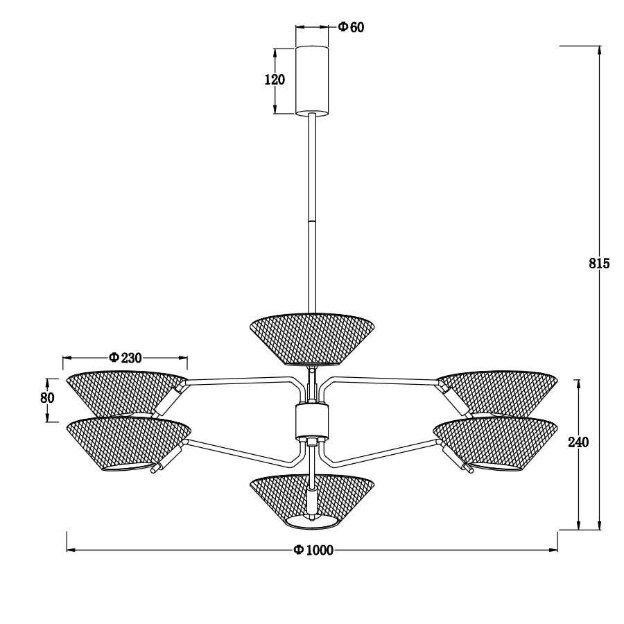 Louka Modern Light Fixture