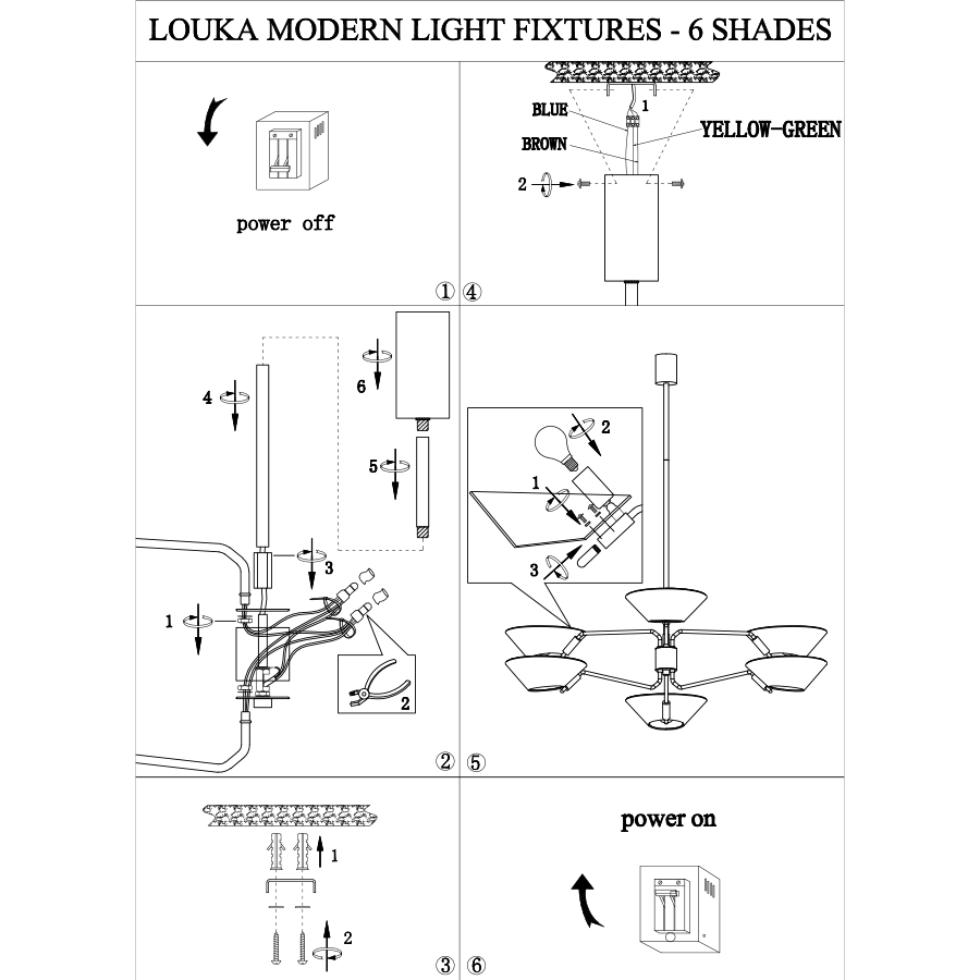 Louka Modern Light Fixture