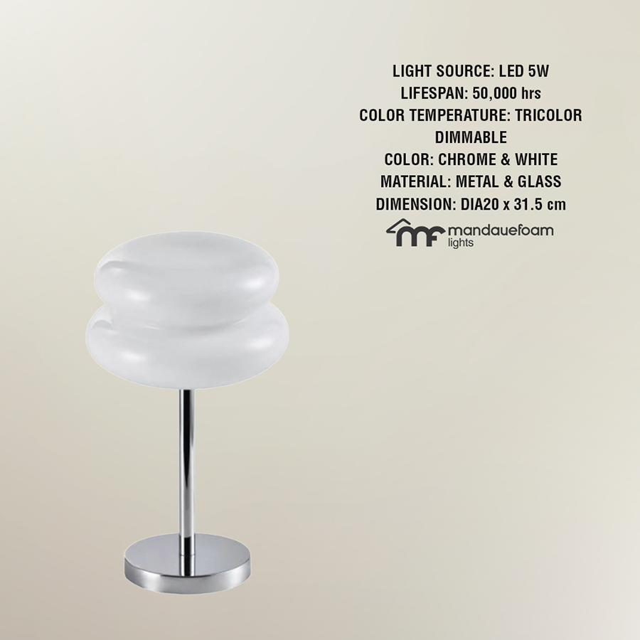 Taras Glass Table Lamp