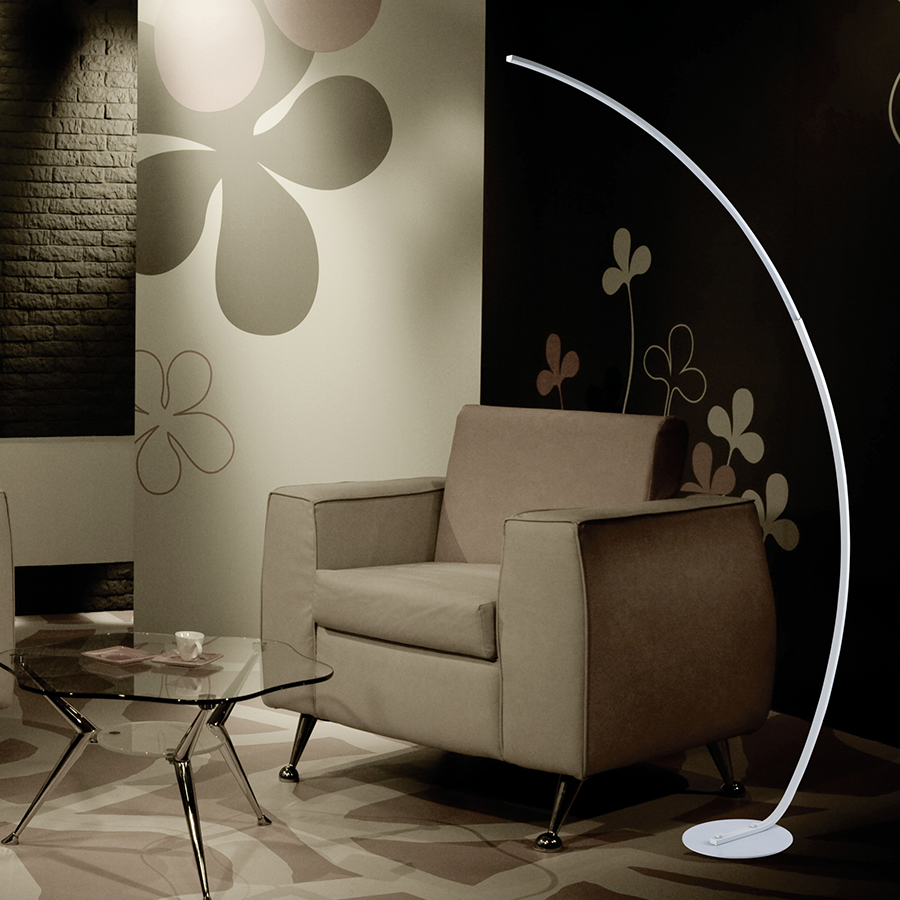 Marya LED Arc Floor Lamp