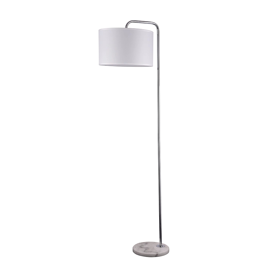 Yette Chrome Floor Lamp